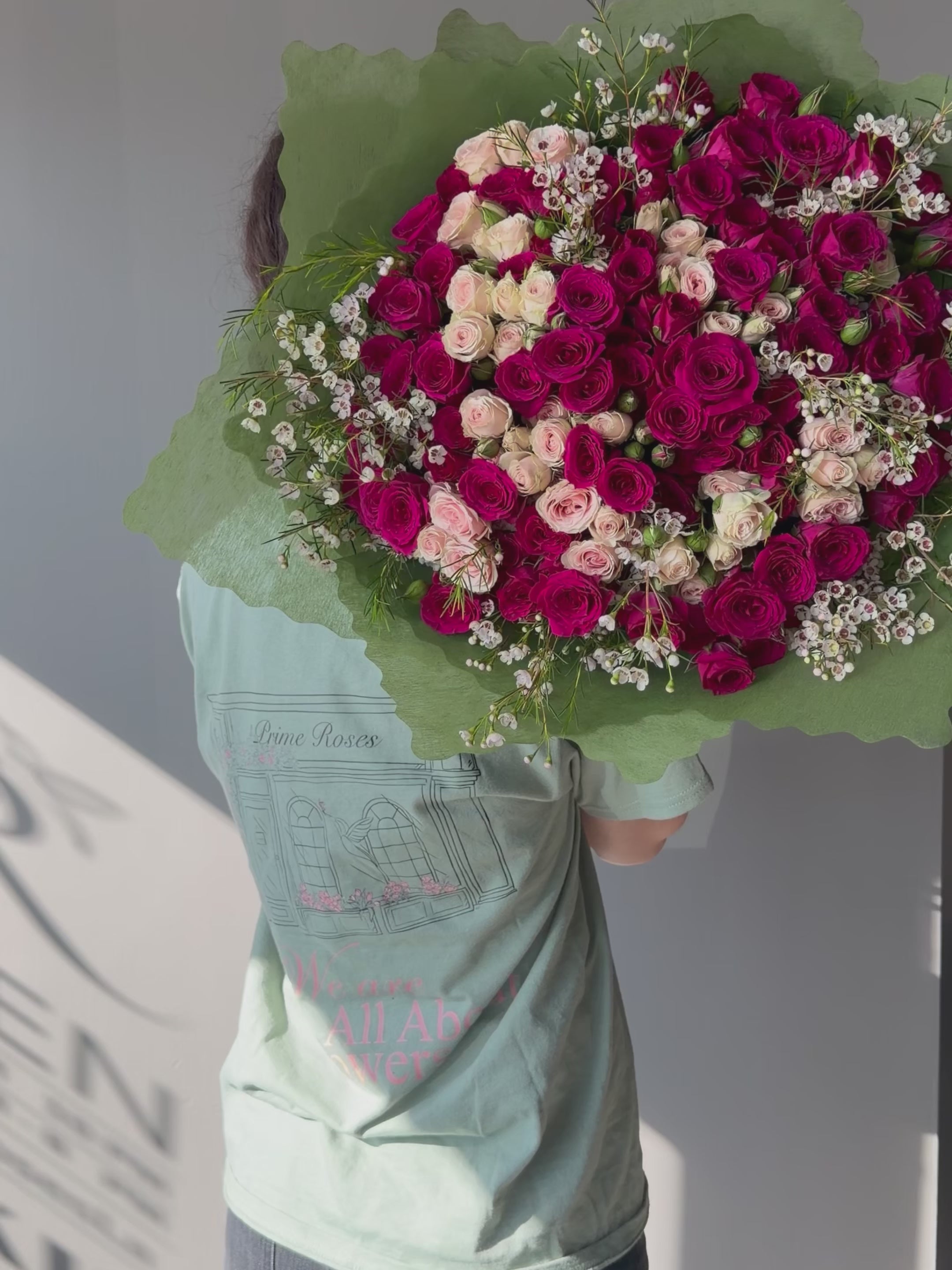 Fuchsia & Champagne Royale