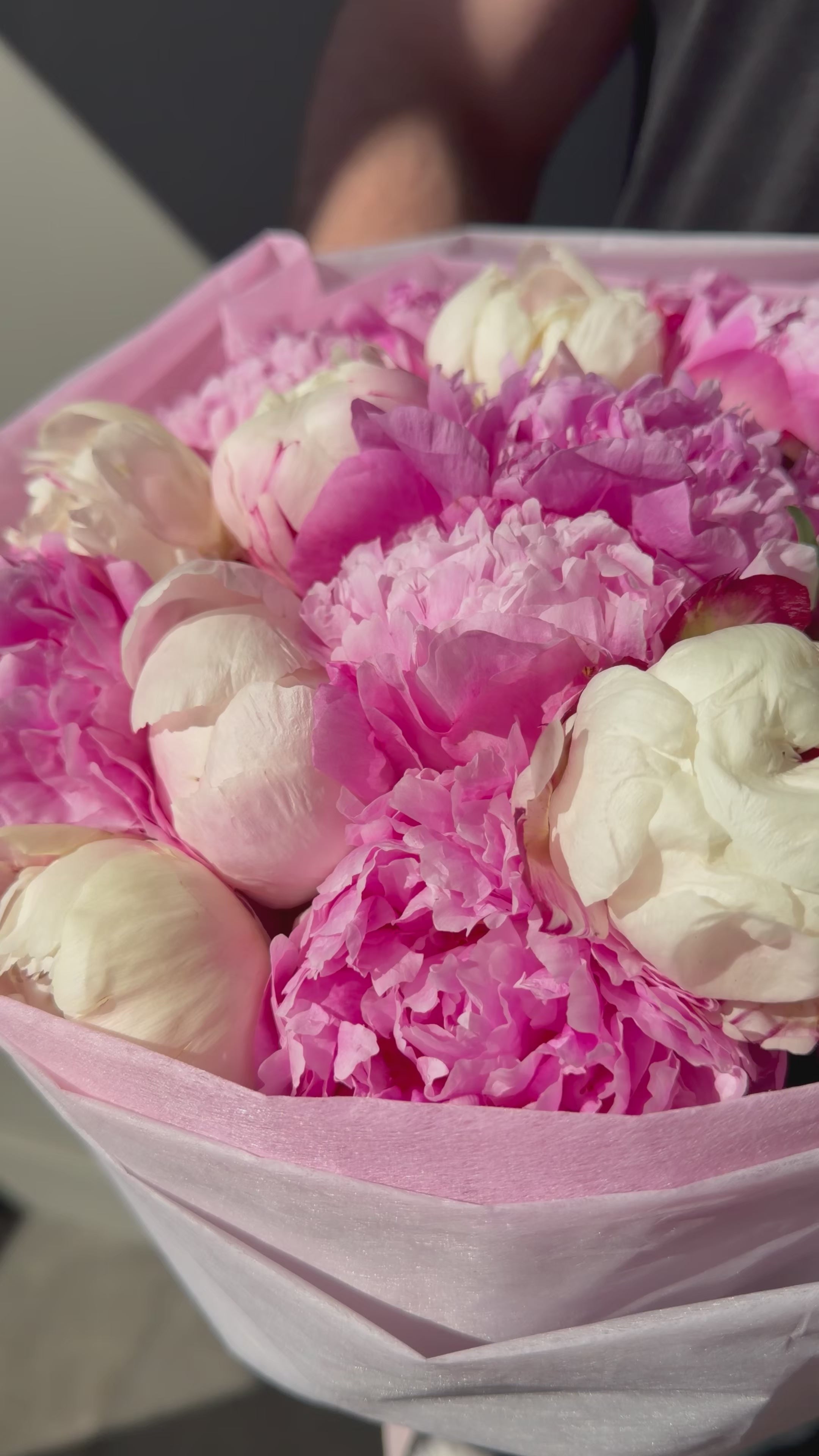 Blush Peony Cloud Bouquet