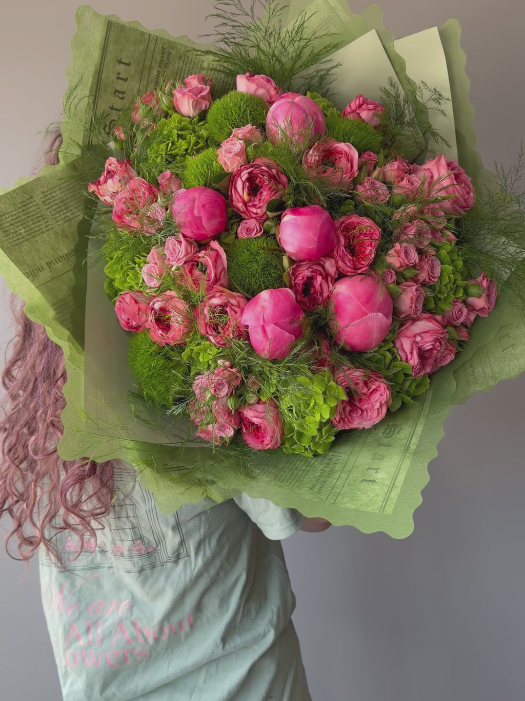 Peony Garden Luxury Bouquet